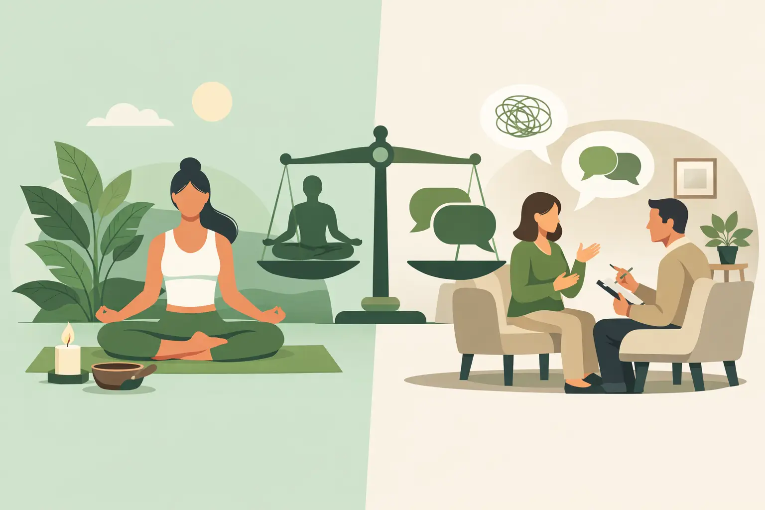 Yoga Therapy Versus Talk Therapy: Which Is Right?